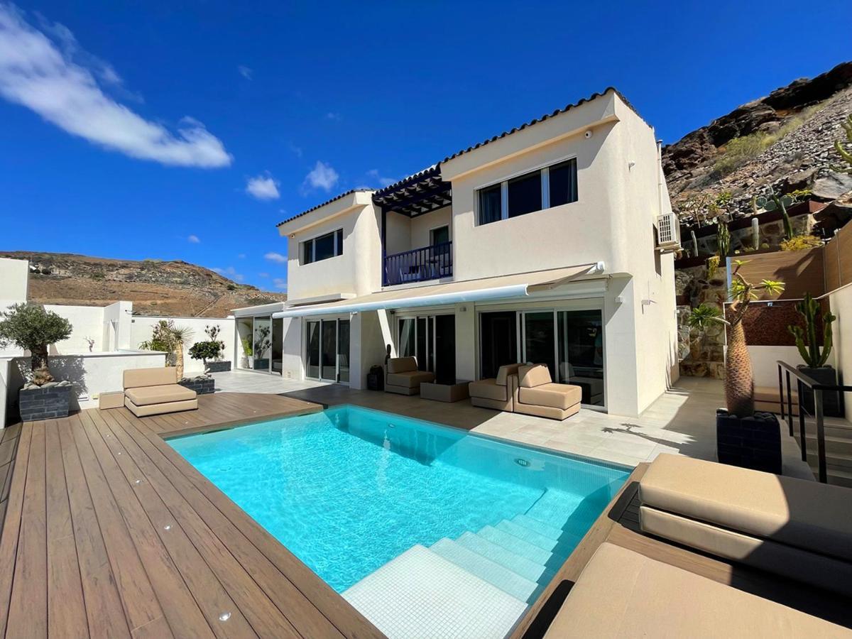 Luxury Villa Morelli With Seaview & Heated Pool Maspalomas  Buitenkant foto
