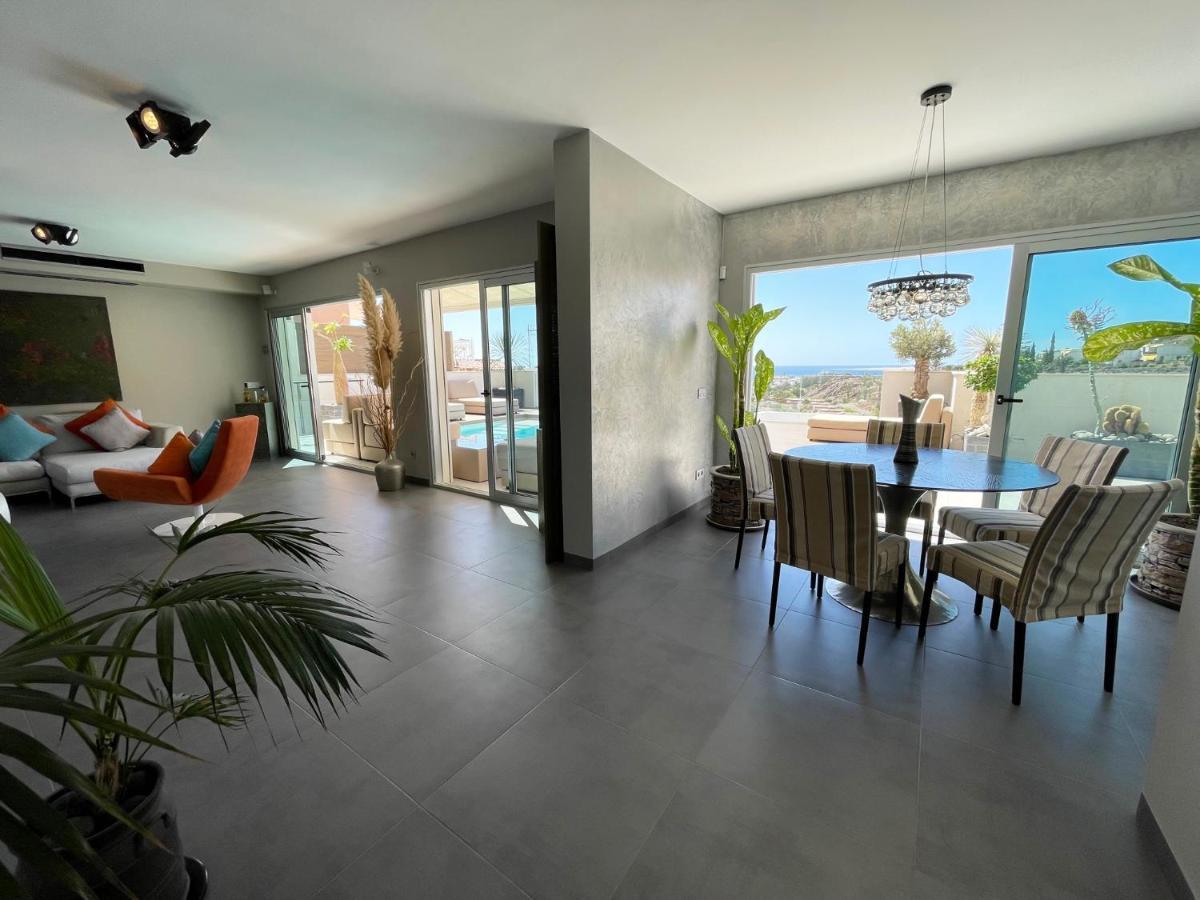 Luxury Villa Morelli With Seaview & Heated Pool Maspalomas  Buitenkant foto