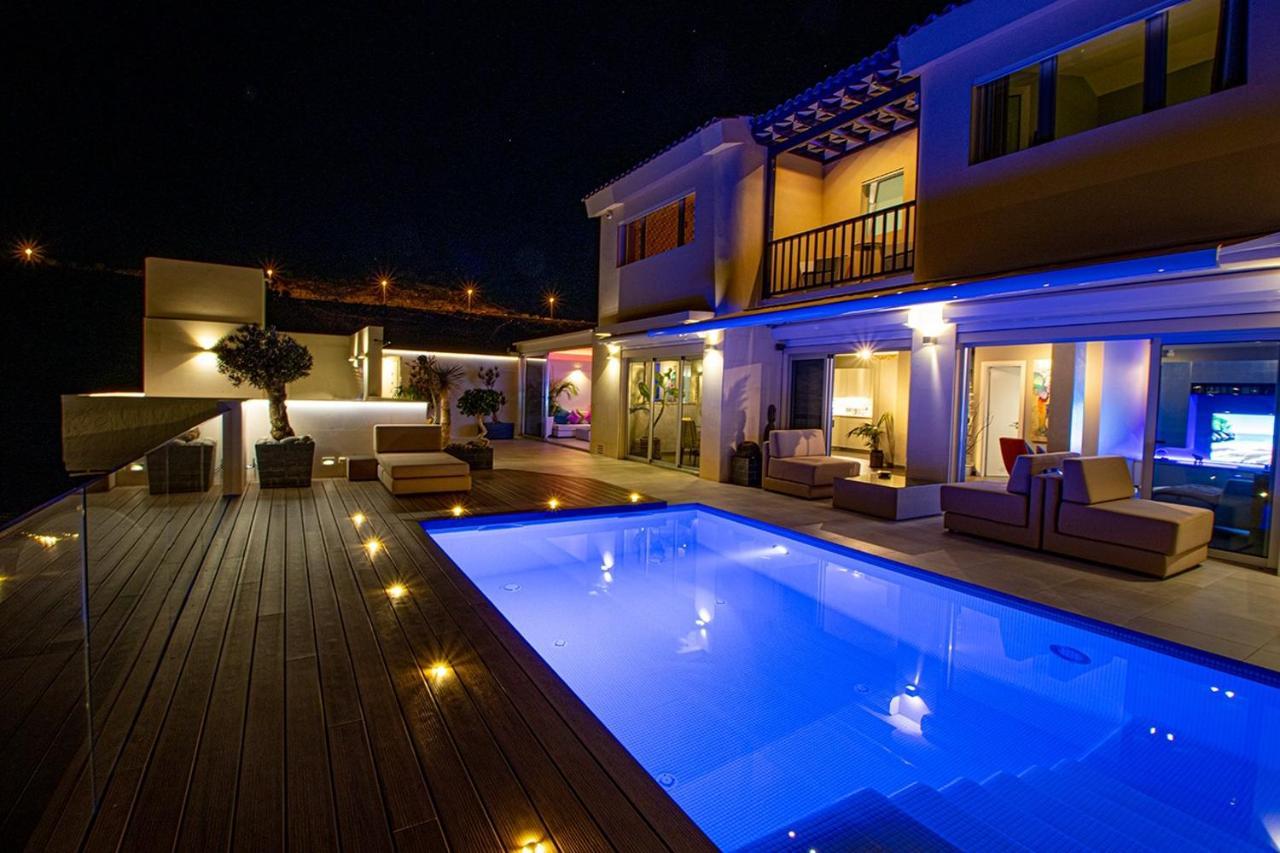Luxury Villa Morelli With Seaview & Heated Pool Maspalomas  Buitenkant foto