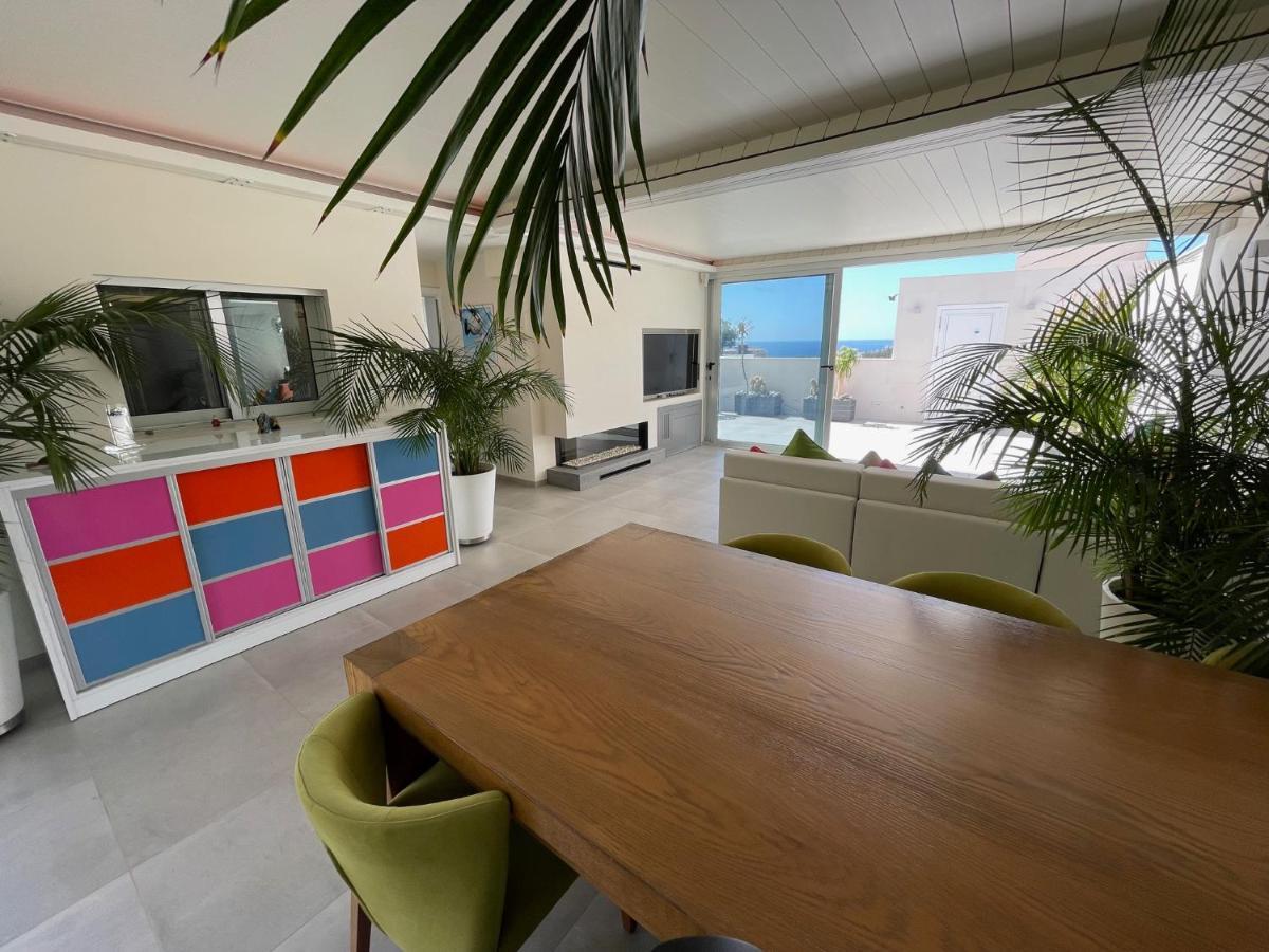 Luxury Villa Morelli With Seaview & Heated Pool Maspalomas  Buitenkant foto