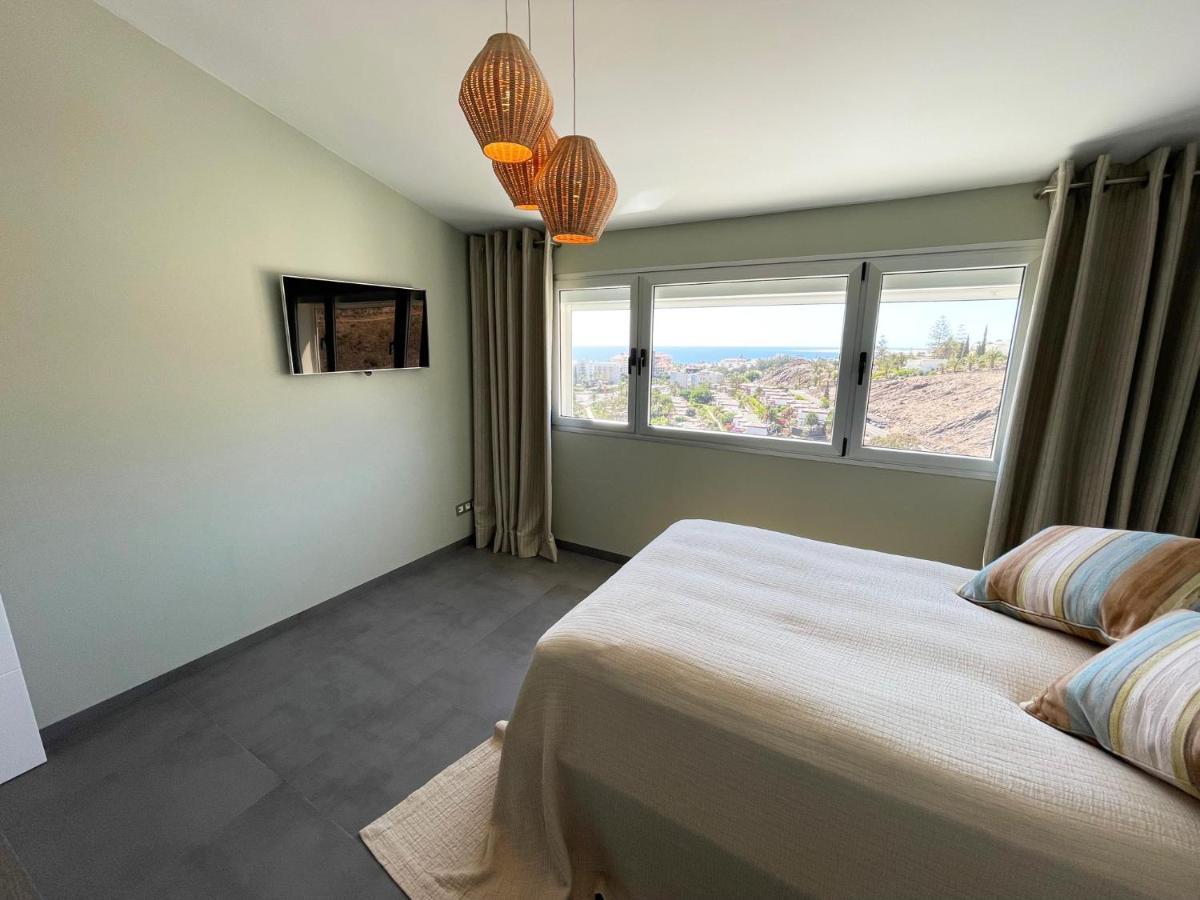 Luxury Villa Morelli With Seaview & Heated Pool Maspalomas  Buitenkant foto